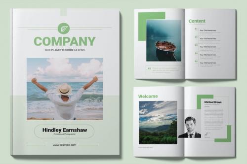 Portfolio Photobook Brochure Template