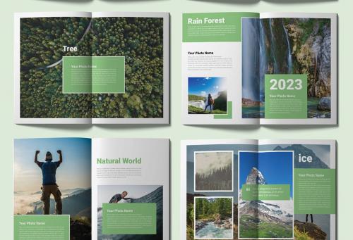 Portfolio Photobook Brochure Template