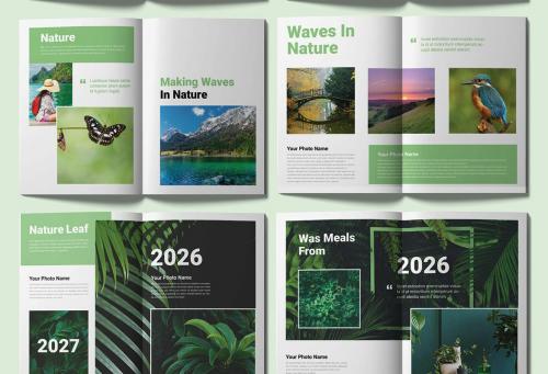 Portfolio Photobook Brochure Template