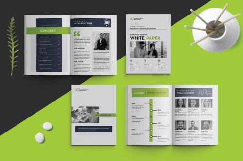 Business White Paper Design Template