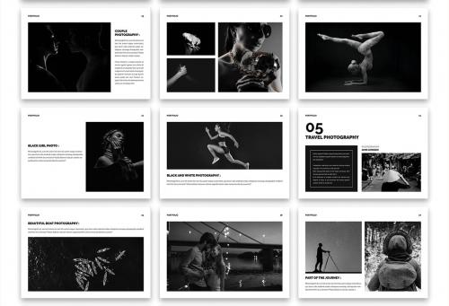 Photobook Portfolio Design Template