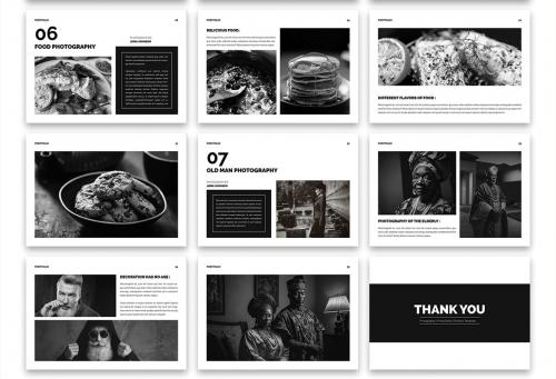 Photobook Portfolio Design Template