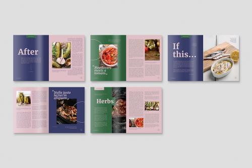 Food Magazine Template