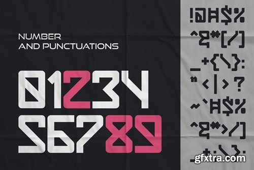 Synthetix - Futuristic Techno Font HN9ZZES