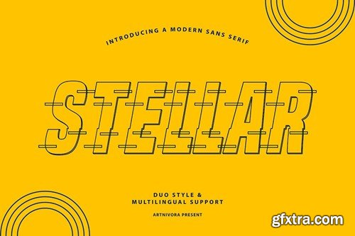 Stellar - Decorative Font FQH6QHN