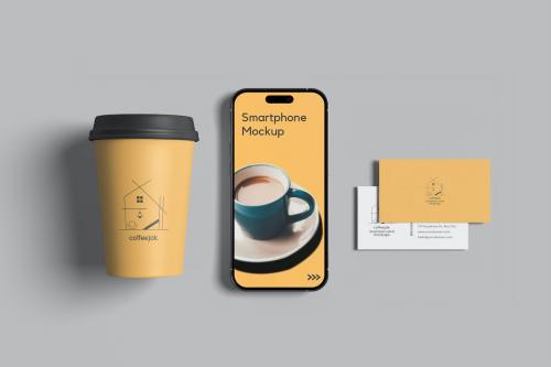 Coffee Branding Kit Mockup