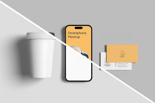 Coffee Branding Kit Mockup