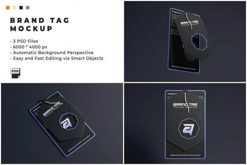 Brand Tag Mockup