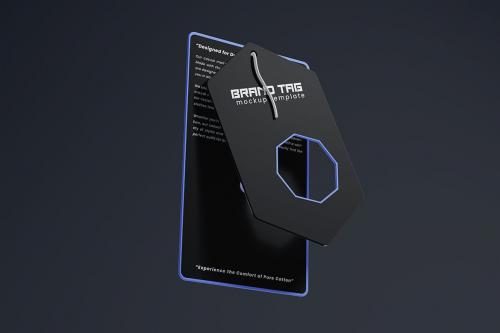 Brand Tag Mockup