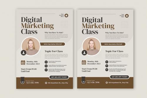 Aesthetic Digital Marketing Poster