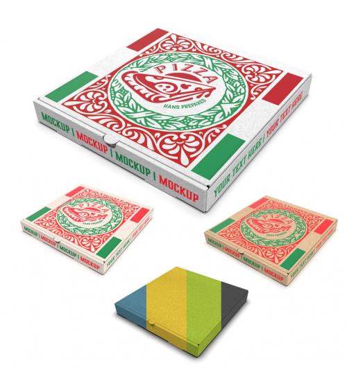 Pizza Box Mockup - 319784782