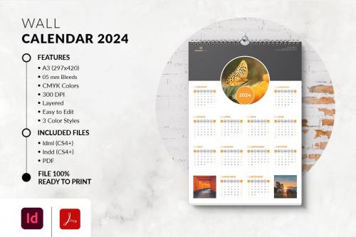 Wall Calendar 2024