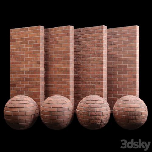 Red brick tiles