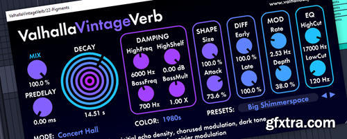 ARTFX ValhallaDSP VintageVerb Presets V1