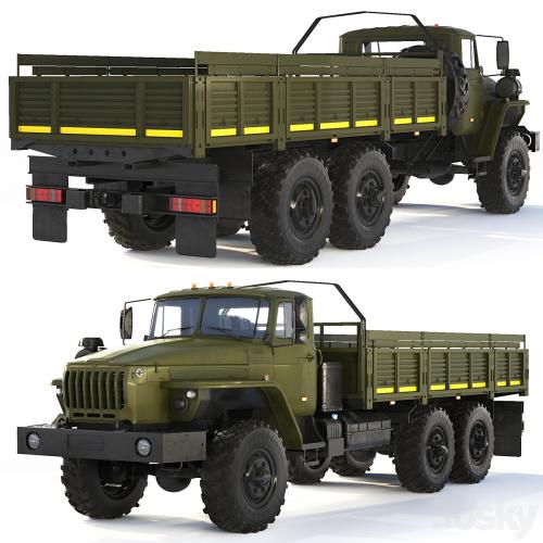 Ural 4320-0911 flatbed body 2015