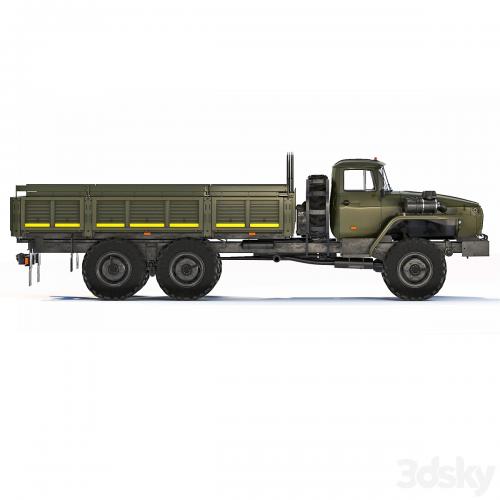 Ural 4320-0911 flatbed body 2015