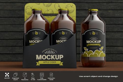 Bottle Mockup Set