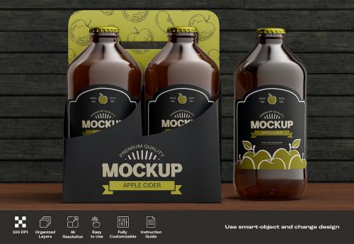 Bottle Mockup Set