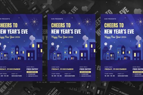 New Year Eve's Night Flyer