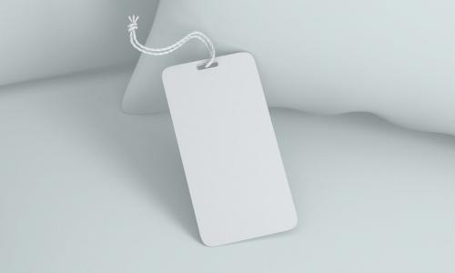 Paper Label Hang Tag Branding Mockup Set