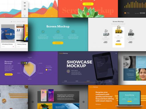 Presentation Showcase Mockup - 320619718