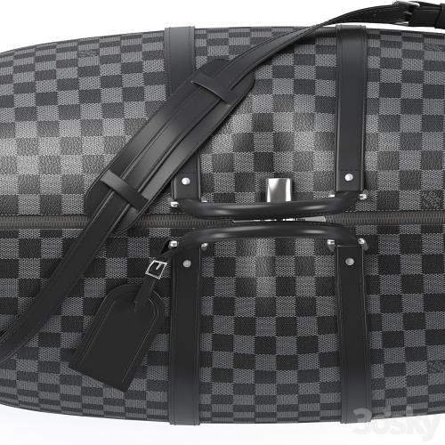 LOUIS VUITTON Keepall 60 Black