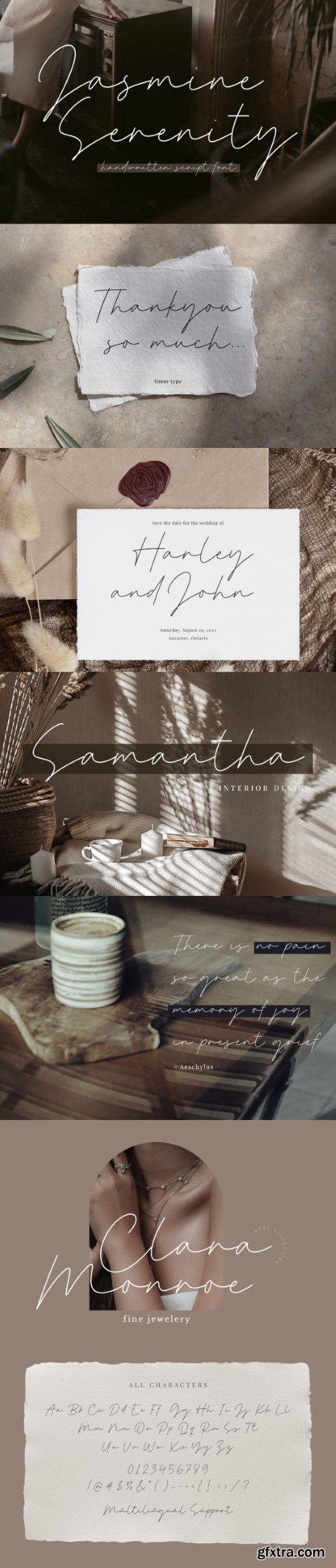 Jasmine Serenity Font