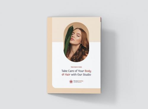 Beauty Cosmetics Consultation Brochure Bi-Fold