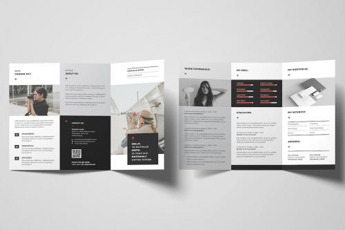 Brochure &ndash; Resume Tri-Fold