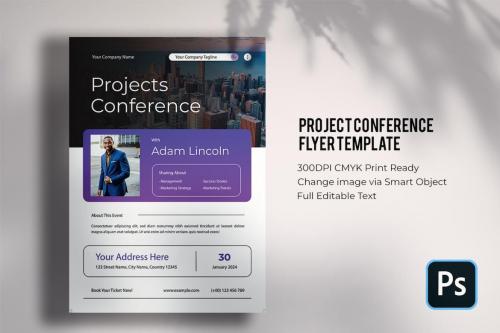 Project Conference Flyer Template