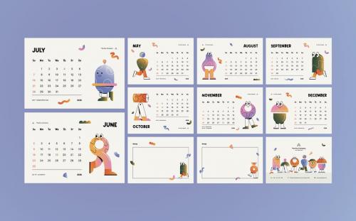 Creative 2024 Desk Calendar