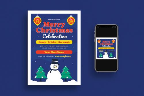 Christmas Celebration Flyer