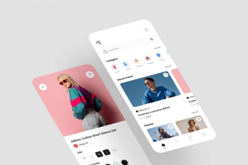 Nice - Fashion App UI Kit