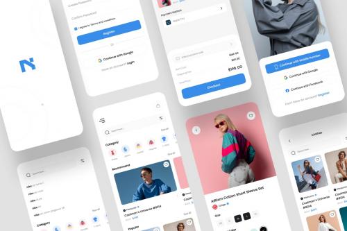 Nice - Fashion App UI Kit