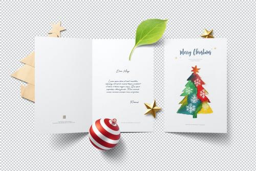 Christmas Card Mockup