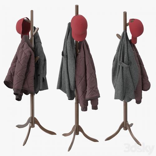 Coat Rack 8 Hooks