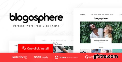 Themeforest - Blogosphere - Magazine and Blog WordPress Theme 21736173 v1.1.5 - Nulled