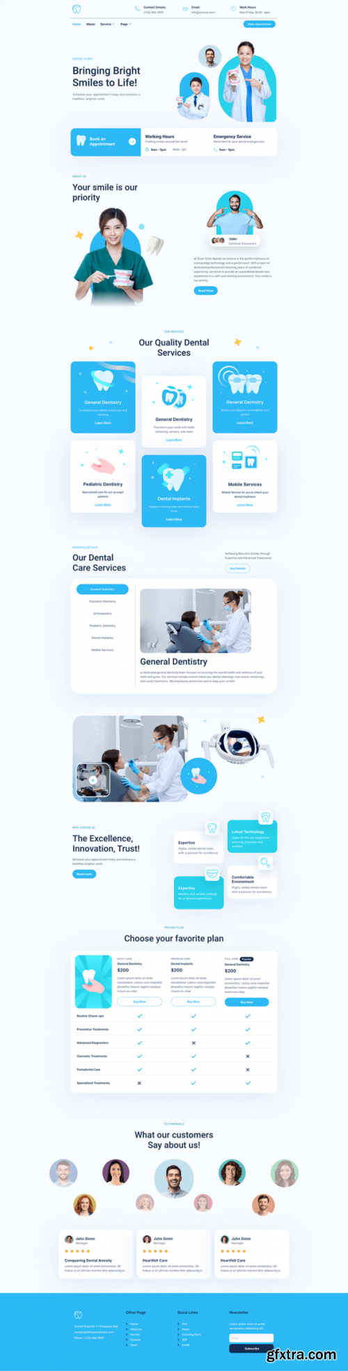 Themeforest - Dentsmile – Dentist &amp; Dental Clinic Elementor Template Kit 48973635 v1.0.0 - Nulled