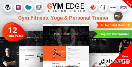 Themeforest - Gym Edge - Fitness WordPress Theme 19339465 v4.3.1 - Nulled