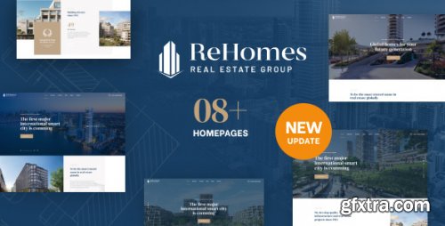 Themeforest - Rehomes - Real Estate Group WordPress Theme 25025277 v2.0.5 - Nulled