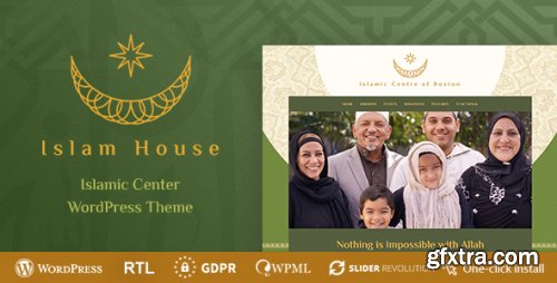 Themeforest - Islam House - Mosque and Religion WordPress Theme 23260704 v1.1.3 - Nulled