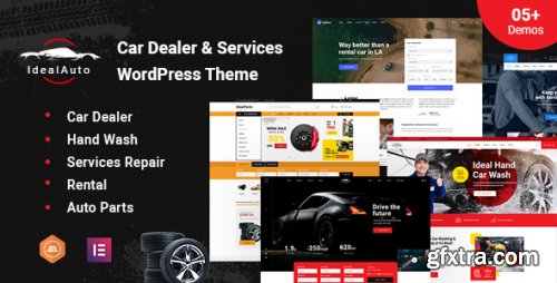 Themeforest - IdealAuto - Car Dealer &amp; Services WordPress Theme 31990064 v3.3.8 - Nulled