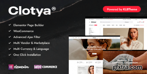 Themeforest - Clotya - Fashion Store eCommerce Theme 38493181 v1.1.9 - Nulled