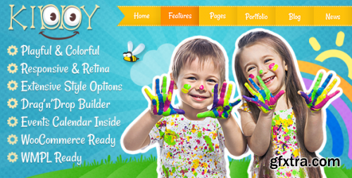 Themeforest - Kiddy - Children WordPress theme 13025968 v2.0.4 - Nulled