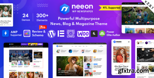 Themeforest - Neeon - WordPress News Magazine Theme 35441133 v3.0.0 - Nulled