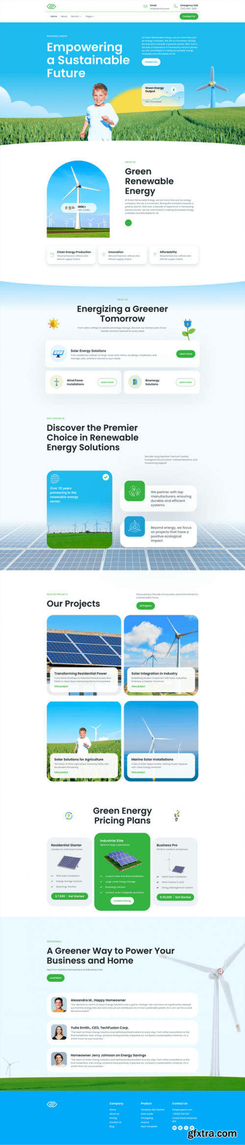 Themeforest - Ecolux - Green Renewable Energy Elementor Template Kit 49138553 v1.0.0 - Nulled