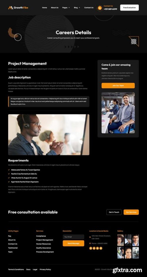 Themeforest - Growth Vibe - Business Consulting Elementor Template Kit 49000433 v1.0.0 - Nulled