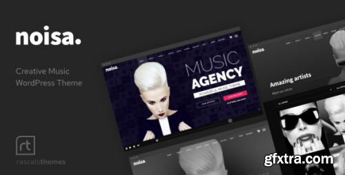 Themeforest - Noisa - Music Producers, Bands &amp; Events Theme for WordPress 15891045 v2.5.9 - Nulled
