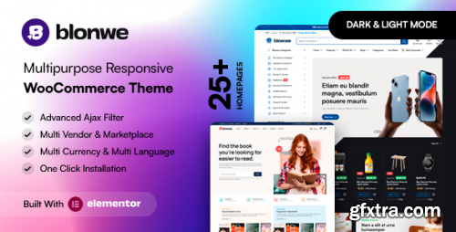 Themeforest - Blonwe - Multipurpose WooCommerce Theme 48378751 v1.0.2 - Nulled