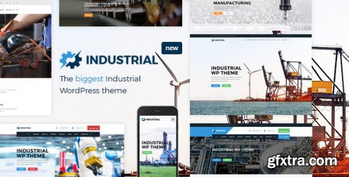 Themeforest - Industrial - Factory Business WordPress Theme 15776179 v1.7.1 - Nulled